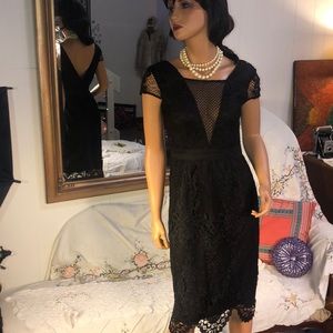 CHI CHI LONDON PUNK BLACK LACE EURO SIZE 10 SEXYAF